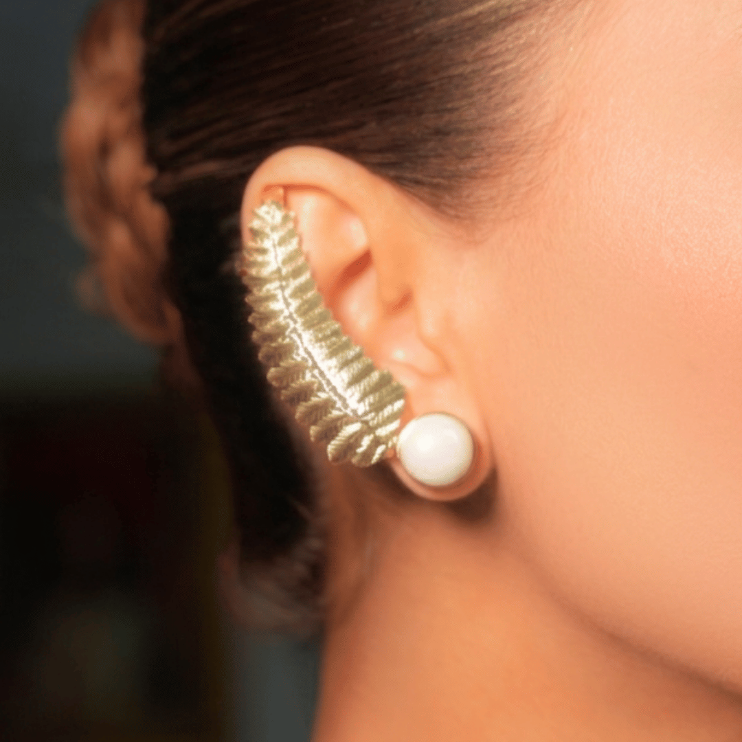 Leaf Luster Earcuff