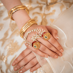 Ruby Rimmed Dome