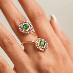 Emerald Harmony Ring