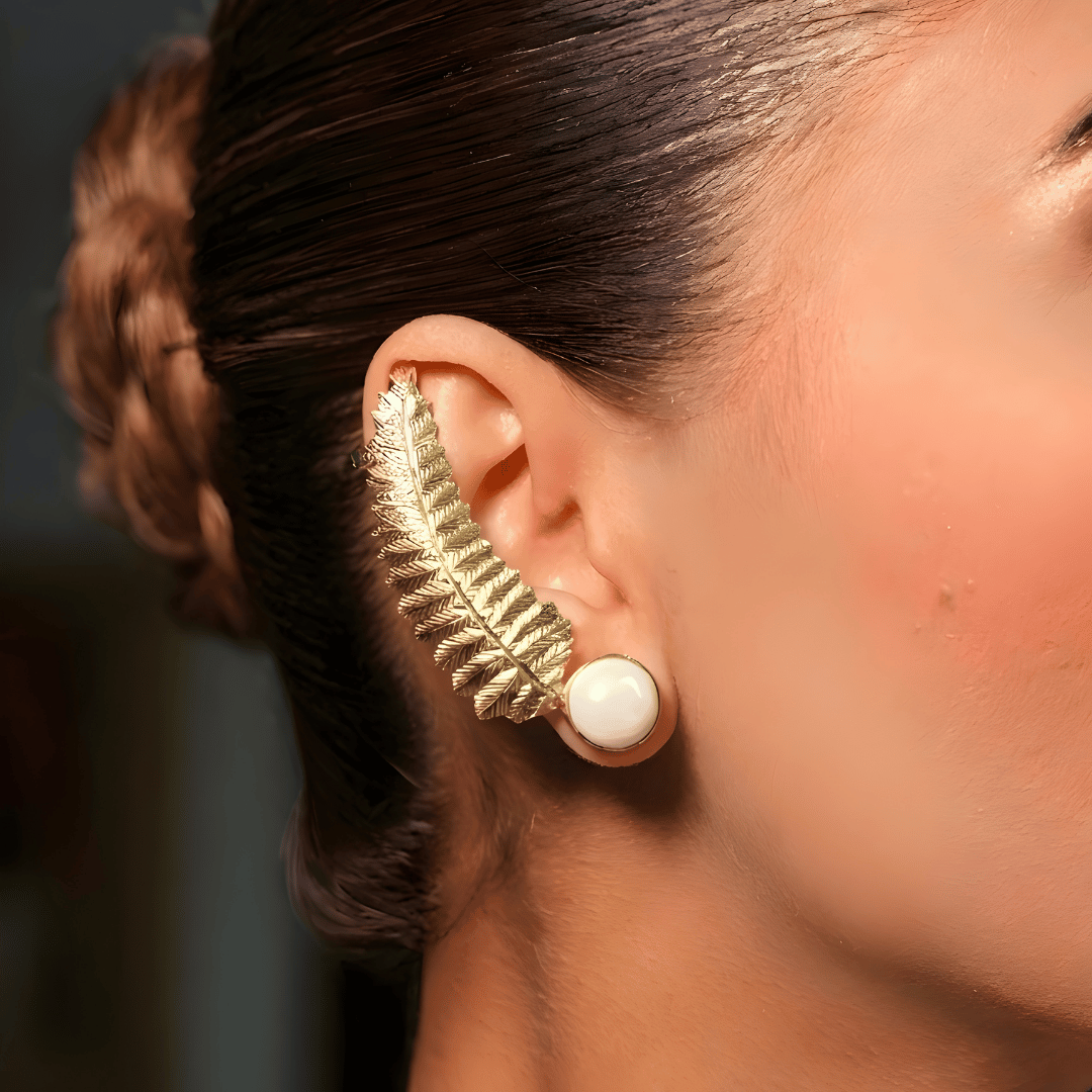 Leaf Luster Earcuff