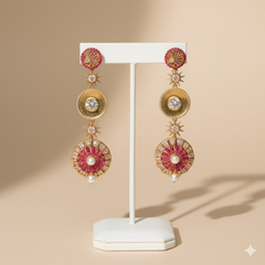 Celestial Pink Earrings