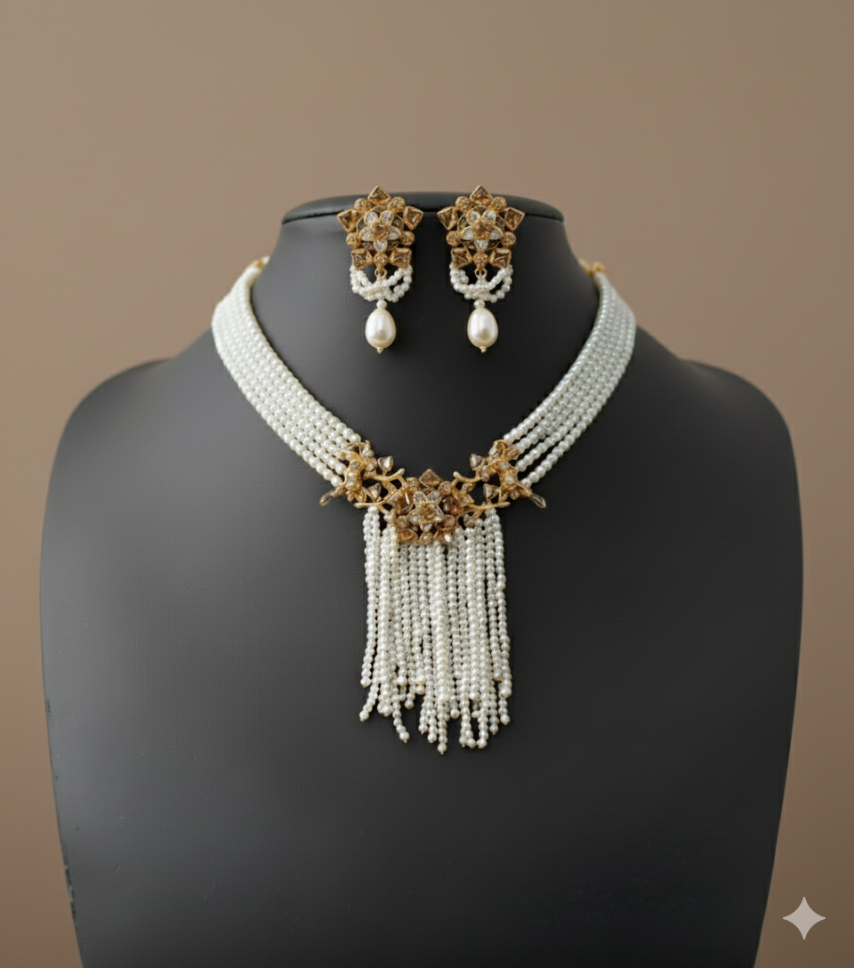 Pearly Grandeur Choker