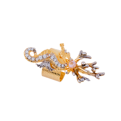 Seahorse Midi Ring