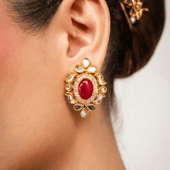 Gilded Garden Studs