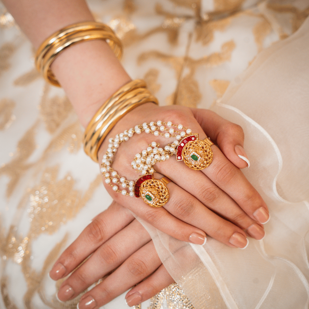 Ruby Rimmed Dome