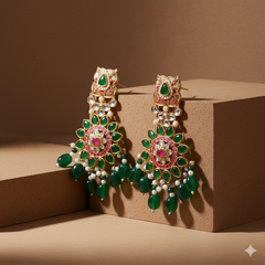 Emerald Seas Earrings