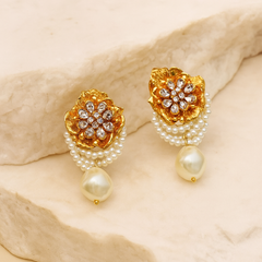 Pearly Twirls Earrings