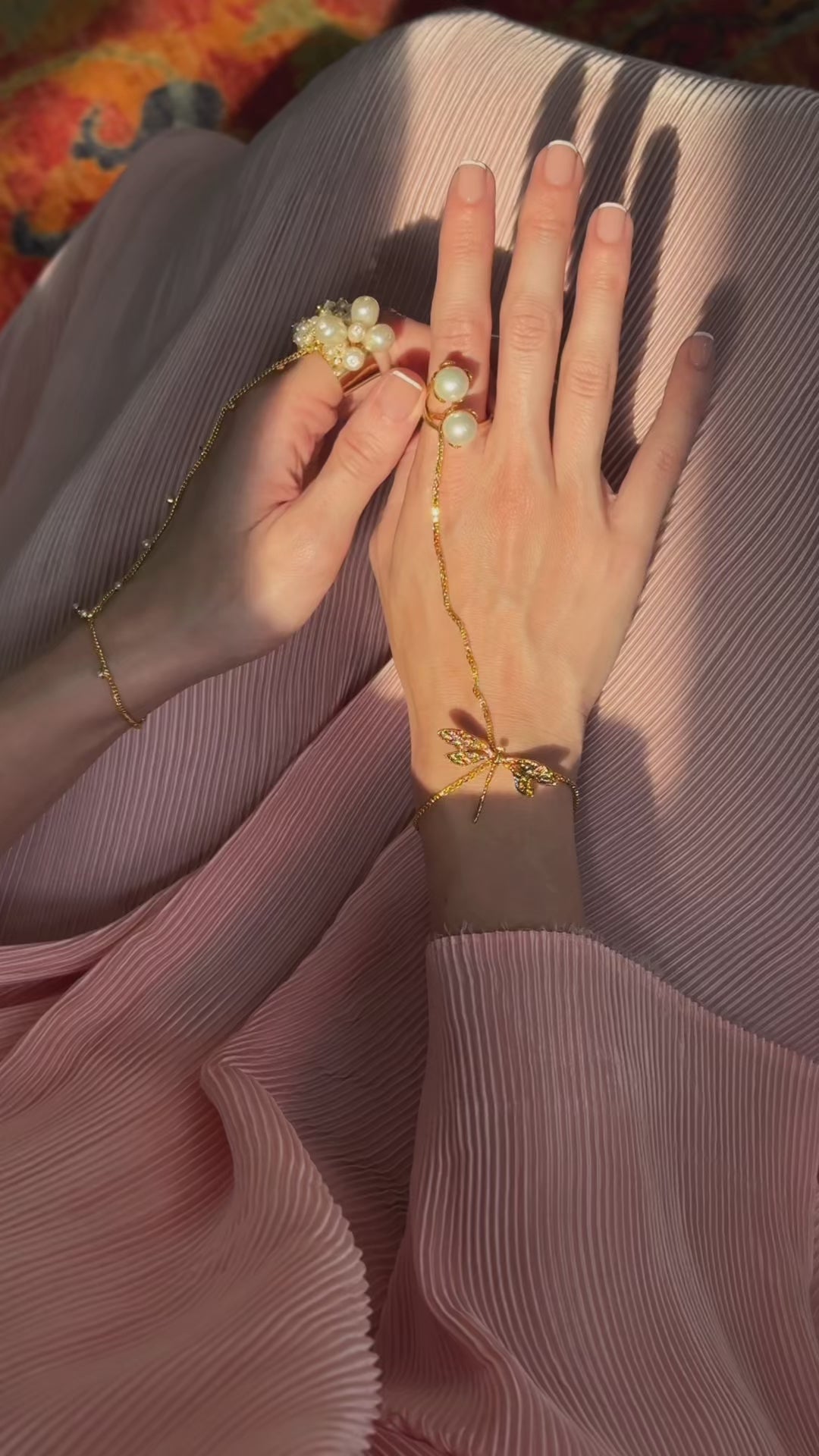 Ocean Kiss Hand Chain