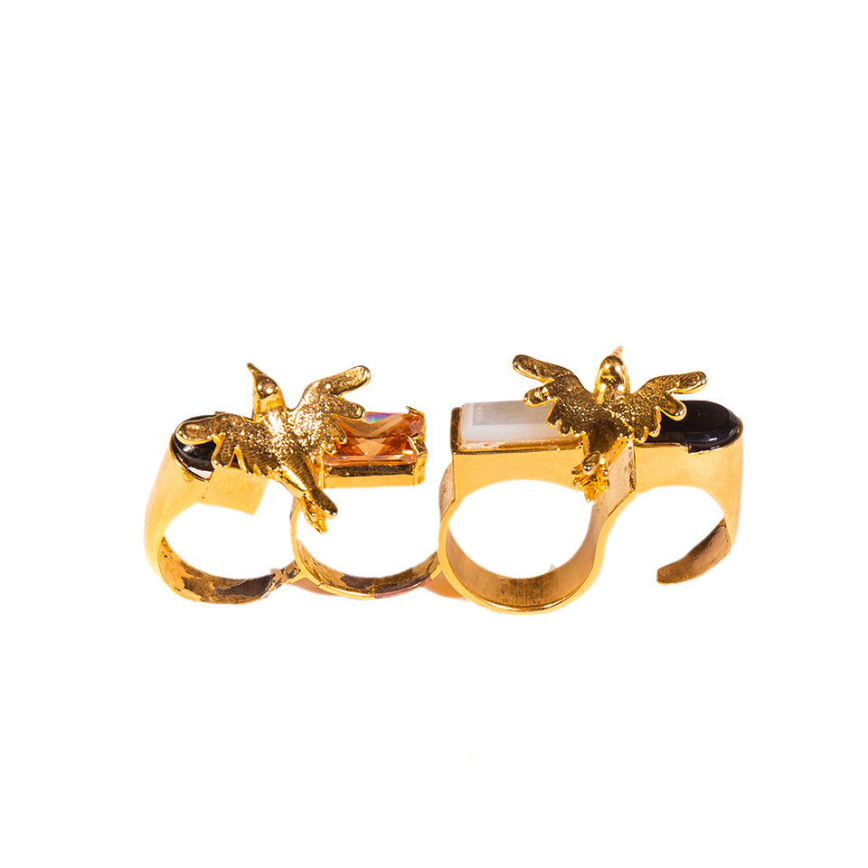 Ruffled Feathers Ring