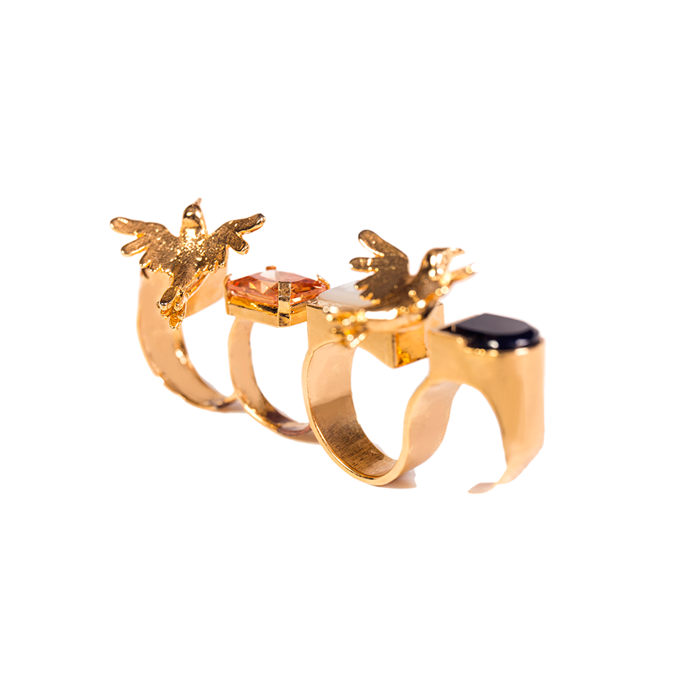 Ruffled Feathers Ring