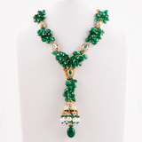 Green Gladiolus Necklace