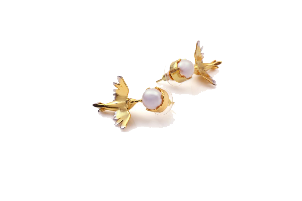Pearl Feral Ear Studs