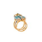 Zinc Cocktail Ring